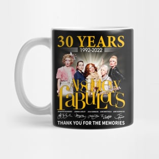 30 years 1992 2022 Absolutely Fabulous Mug